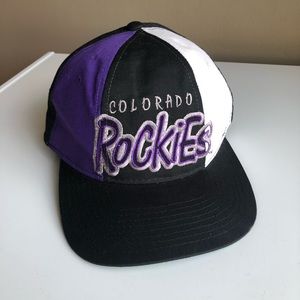 Vintage Colorado Rockies Starter SnapBack